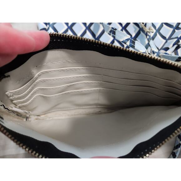 SCOUT Crossbody & Wallet Set of 3 Navy White Geometric Print - Picture 10 of 13